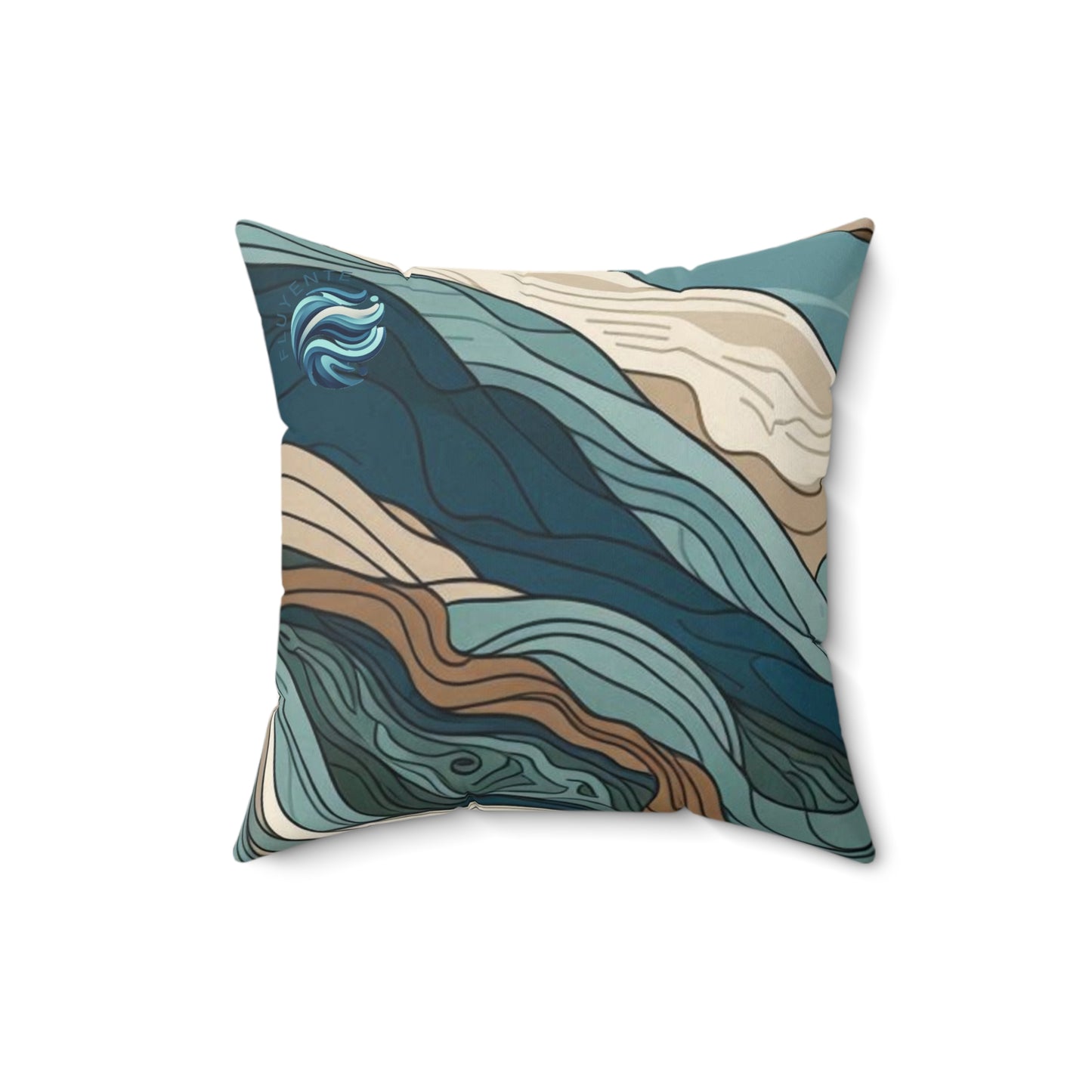 Spun Polyester Square Pillow