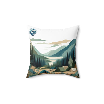 Spun Polyester Square Pillow