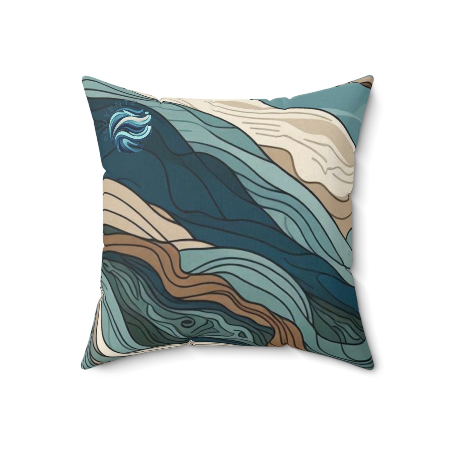 Spun Polyester Square Pillow