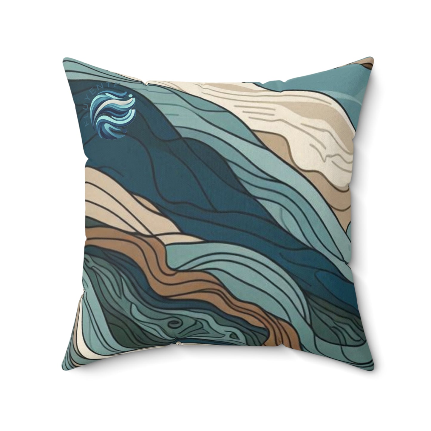 Spun Polyester Square Pillow