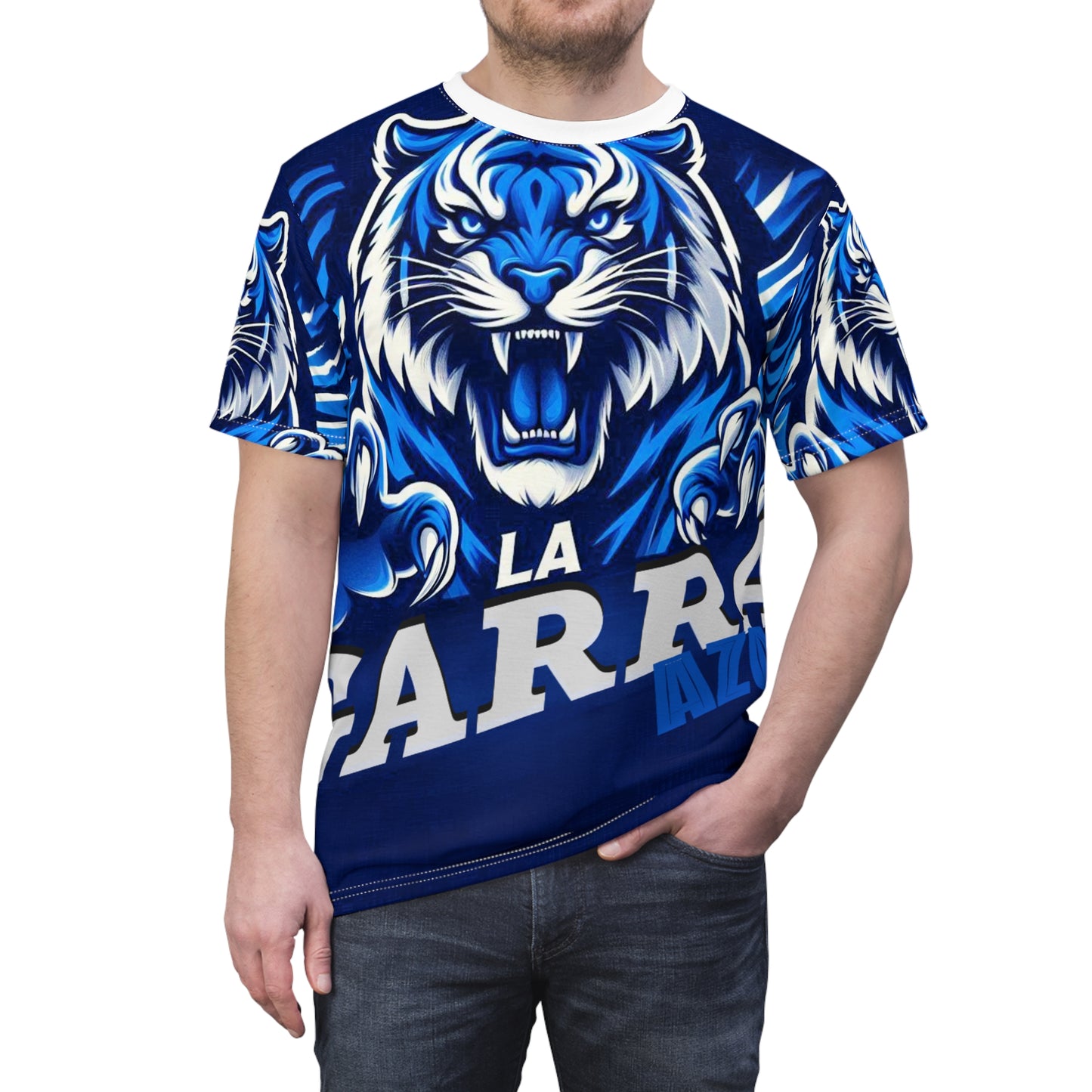 Tigres del Licey - Unisex Cut & Sew Tee (AOP)