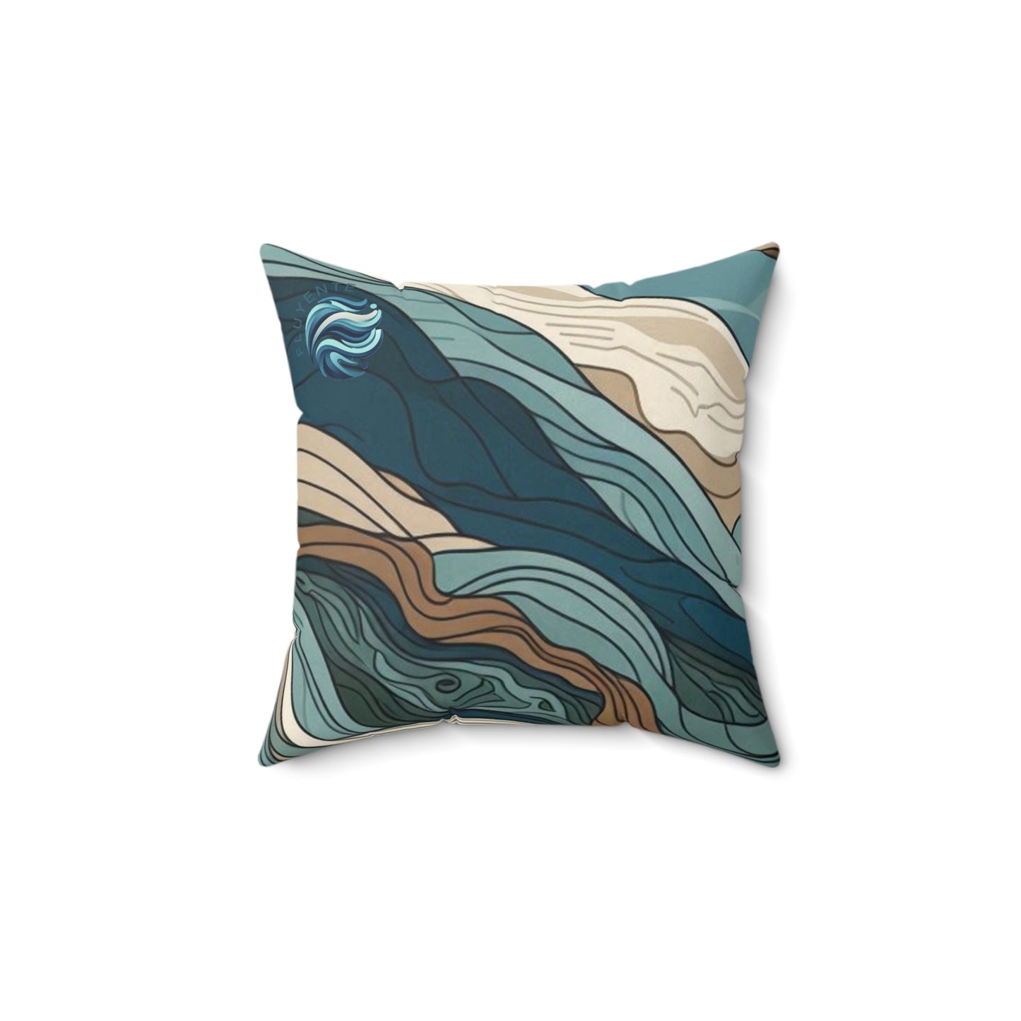 Spun Polyester Square Pillow