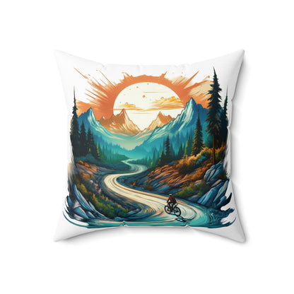 Spun Polyester Square Pillow