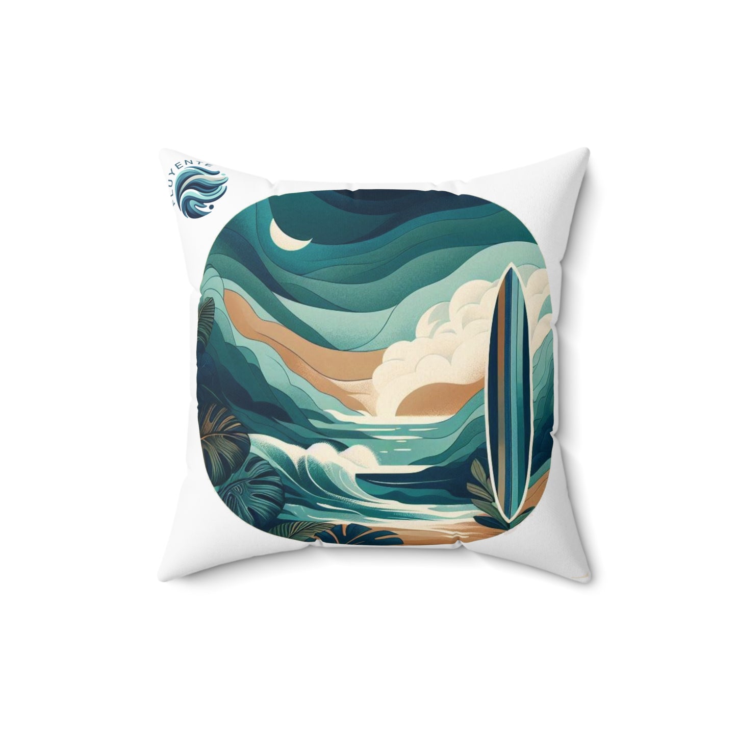 Spun Polyester Square Pillow