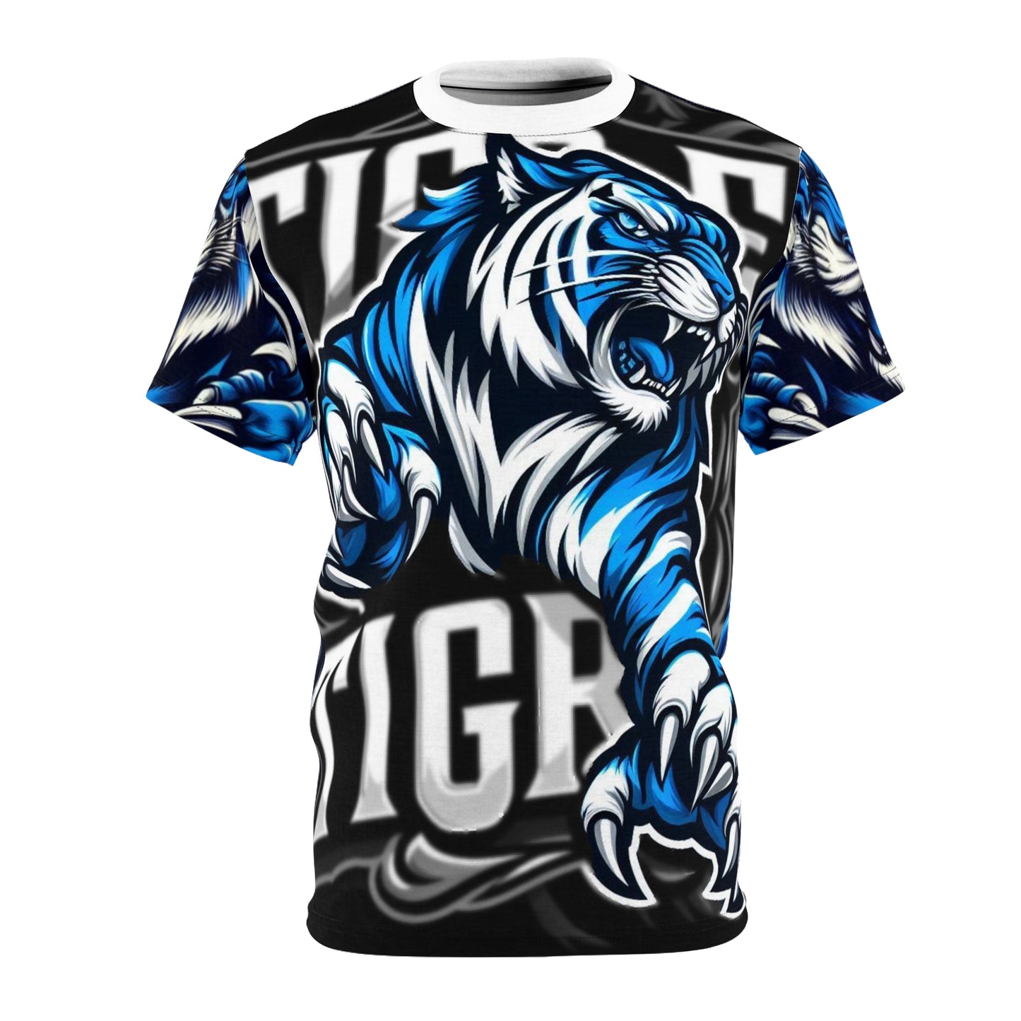 Tigres del Licey - Unisex Cut & Sew Tee (AOP)