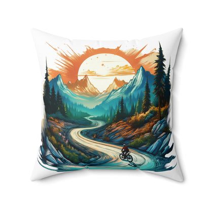 Spun Polyester Square Pillow