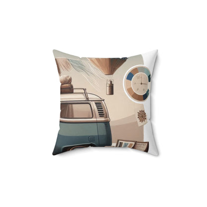 Spun Polyester Square Pillow