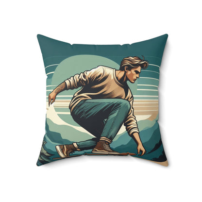 Spun Polyester Square Pillow