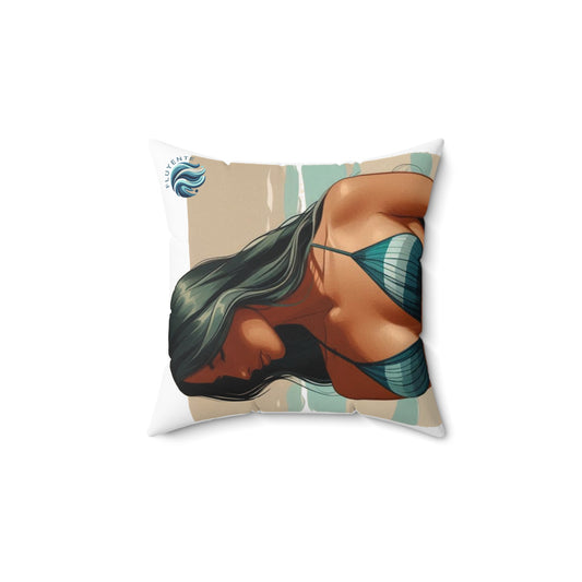 Spun Polyester Square Pillow