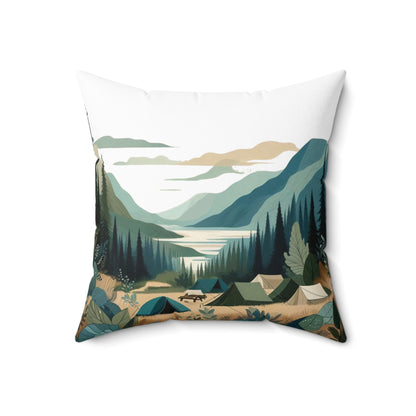 Spun Polyester Square Pillow