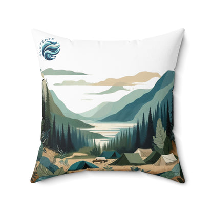 Spun Polyester Square Pillow