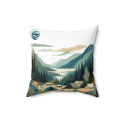 Spun Polyester Square Pillow